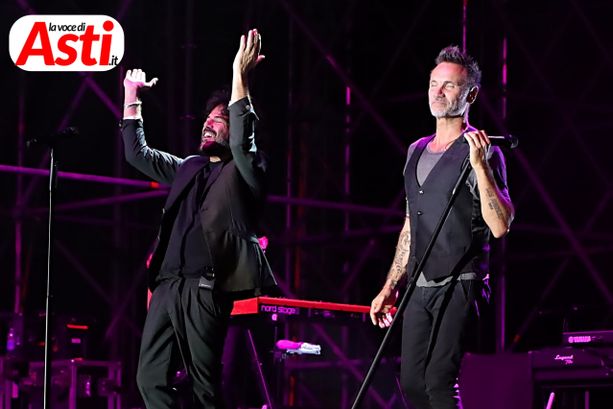 Renga e Nek infiammano il sabato di Asti Musica [VIDEO E FOTO]