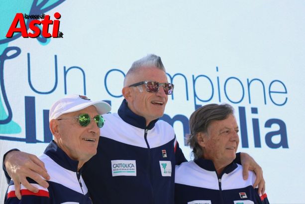 “Un Campione in Famiglia”: il tour di Cattolica arriva ad Asti con tre leggende dello sport italiano
