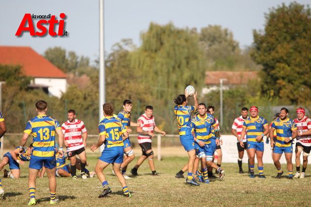 Prima gara in serie A per il Monferrato Rugby [GALLERIA FOTOGRAFICA]