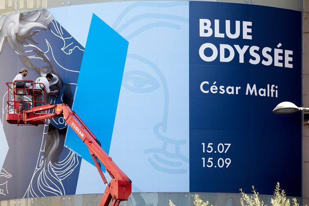 Fino al 15 settembre alla Galleria Nice Etoile la mostra &quot;Blue Odyssee&quot; di César Malfi