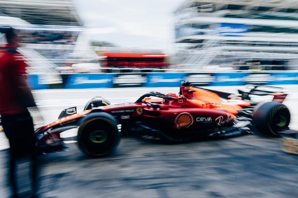 F1. Finisce malissimo per Leclerc in Brasile: a muro nel giro di formazione, la gara del monegasco non inizia nemmeno