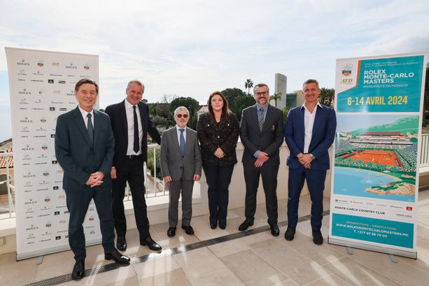 Presentata l'edizione 2024 dei Rolex Monte-Carlo Masters di tennis