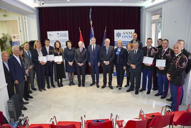 Monaco, l’Association Nationale des Membres premia i membri dell’Ordre National du Mérite