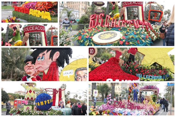 Sanremo, carri fioriti pronti sul lungomare: tra nuvole e attesa, la sfilata sta per partire. Le foto in anteprima Sanremo, carri fioriti pronti sul lungomare: tra nuvole e attesa, la sfilata sta per partire. Le foto in anteprima