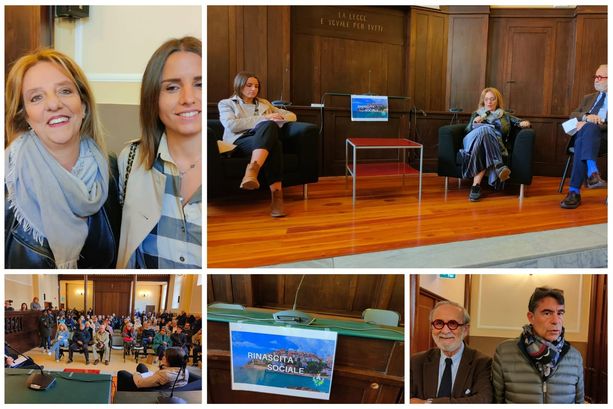 Imperia, presentata 'Rinascita Sociale'. La presidente Modaffari: "Pronti a scendere in campo al fianco di Ivan Bracco" (foto e video) Imperia, presentata 'Rinascita Sociale'. La presidente Modaffari: "Pronti a scendere in campo al fianco di Ivan Bracco" (foto e video)