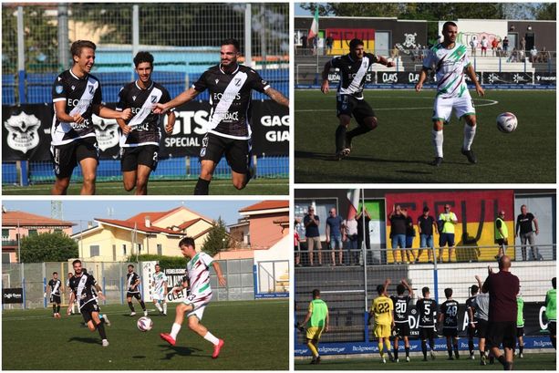 Calcio, Serie D. Berretta gol e l'Albenga batte l'Rg Ticino (LA FOTOGALLERY)