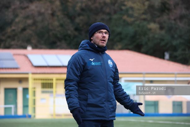 Ceriale. Mambrin dopo il 2-0 all'Albissole. "Siamo ripartiti. Bello sfidare un amico come Sarpero" Ceriale. Mambrin dopo il 2-0 all'Albissole. "Siamo ripartiti. Bello sfidare un amico come Sarpero"