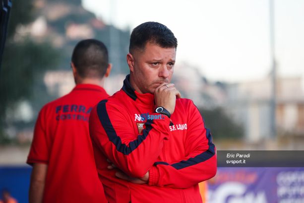 Calcio, S. F. Loano. Mister Cattardico si tiene strettissimo il punto nel derby: &quot;Finora raccolto meno di quanto meritato&quot; (VIDEO)