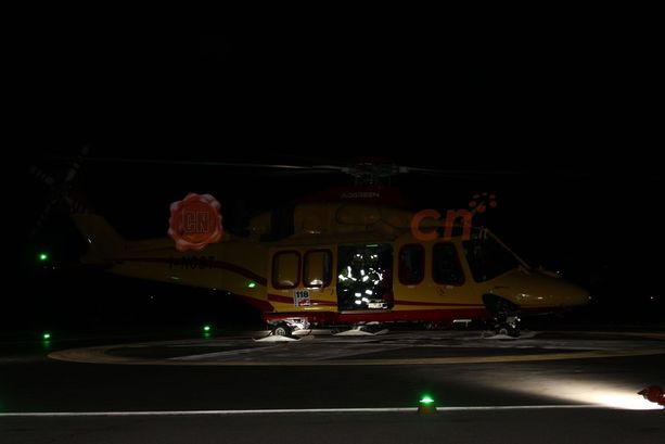 Con il quad giù da una scarpata a Barge, elitrasportato in ospedale Con il quad giù da una scarpata a Barge, elitrasportato in ospedale