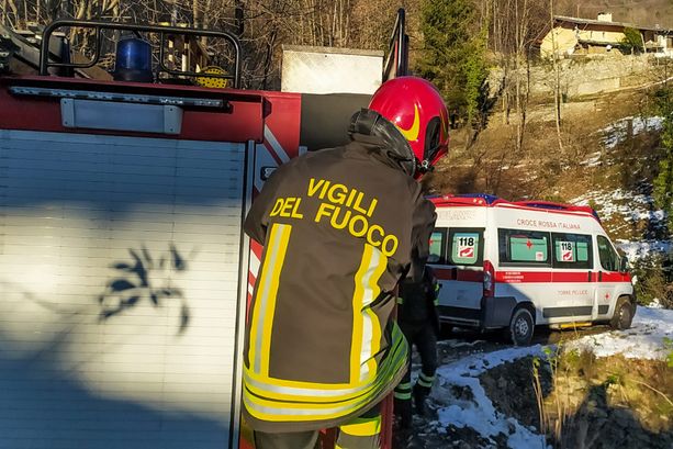 Luserna San Giovanni: cade in una bealera e finisce al Cto