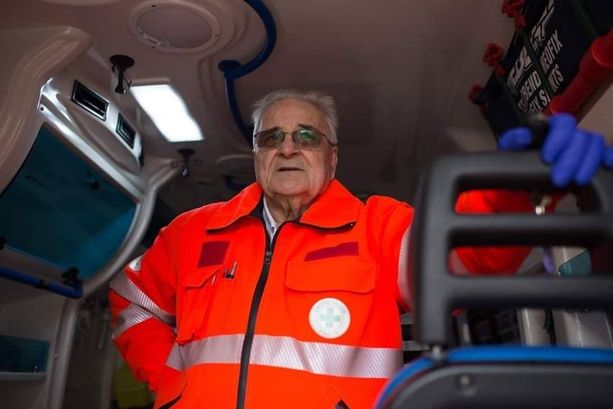 La Croce verde di Porte saluta “Nonno Berghi”