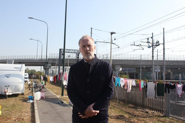 Insediamenti nomadi abusivi, Damilano promette: “Li supereremo in 48 ore, applicando la legge” [FOTO E VIDEO]