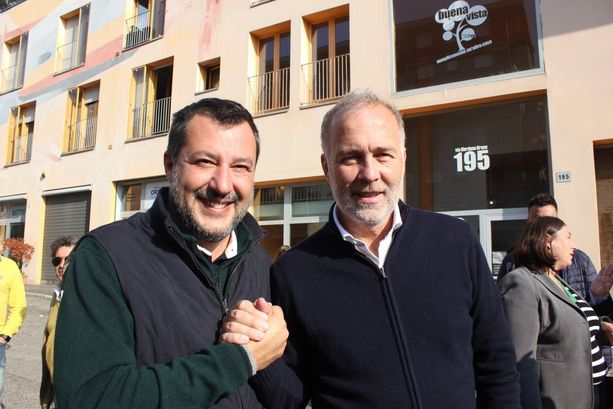 Salvini torna al Moi: &quot;Qui una delle mie più grandi soddisfazioni. Da torinese, affiderei la città a Damilano&quot; [VIDEO]