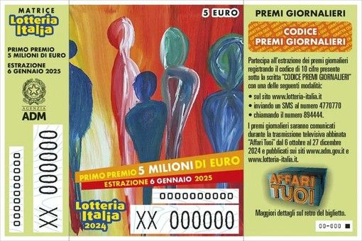 Lotteria Italia, la fortuna bacia Torino: vinti un milione e mezzo con il 4° biglietto Lotteria Italia, la fortuna bacia Torino: vinti un milione e mezzo con il 4° biglietto