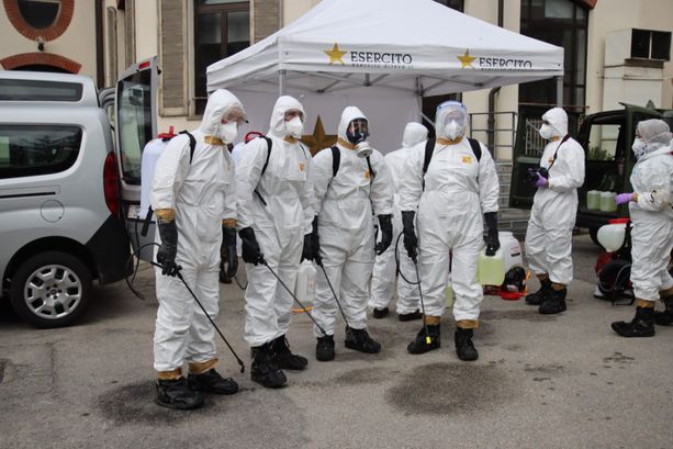 Coronavirus: 25 infermieri dell'Esercito per le rsa piemontesi [FOTO e VIDEO]