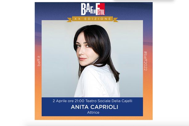 Meno sette al Baff: si parte con Franco Nero e Bille August, gioca "in casa" Anita Caprioli Meno sette al Baff: si parte con Franco Nero e Bille August, gioca "in casa" Anita Caprioli