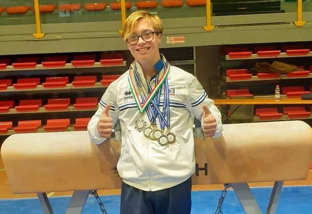 Mondiali di ginnastica Dsigo: brilla il bustocco Riccardo Maino