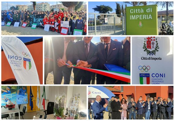 Il cuore dello sport batte alla Lagorio di Imperia, ecco la nuova sede del Coni (foto e video) Il cuore dello sport batte alla Lagorio di Imperia, ecco la nuova sede del Coni (foto e video)