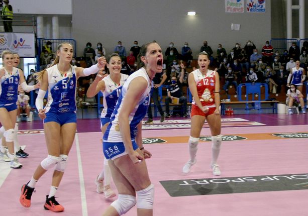 Volley A2/F: Pinerolo in rimonta, nuovamente corsara in Friuli