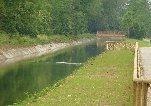 Donna senza vita nel Villoresi Donna senza vita nel Villoresi