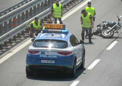 Incidente tra Savona e Spotorno: morto un motociclista di Torino