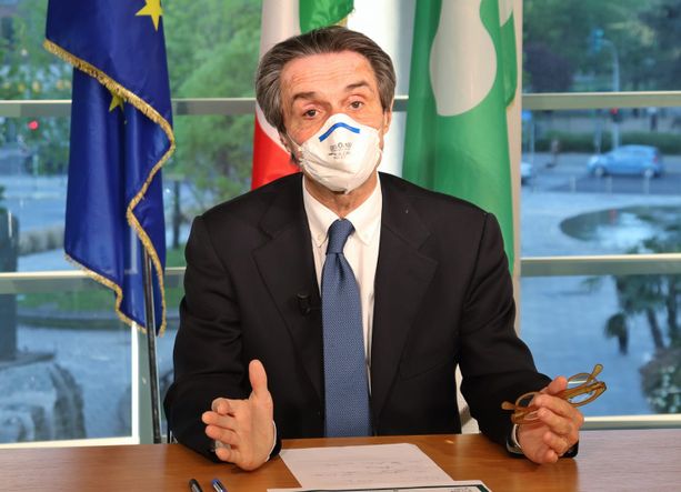 Coronavirus, Fontana: «Stop a fake news su fascia rossa, l'ordinanza di Speranza non prevede deroghe per 2 settimane»