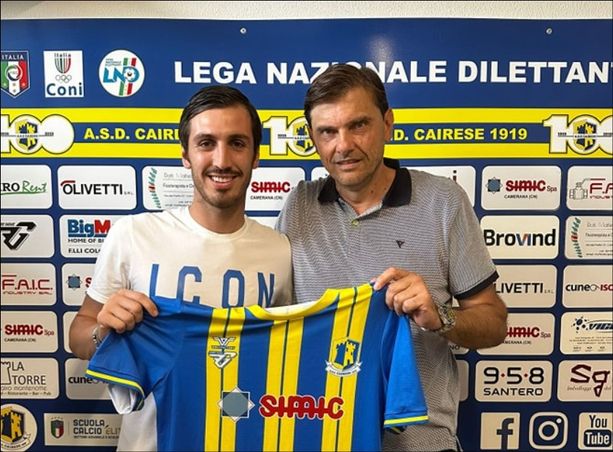 Calciomercato. Ecco Silvestri, il tasso del centrocampo della Cairese si alza ancora di più