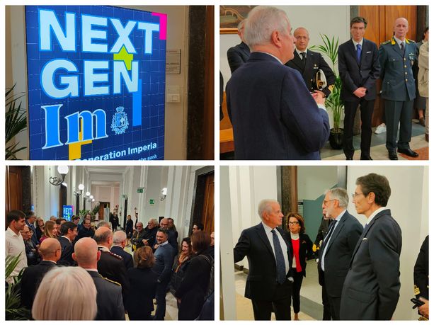 Inaugurata a Palazzo civico la mostra 'Next Generation Imperia', Scajola: "Il futuro è già cominciato" (foto e video) Inaugurata a Palazzo civico la mostra 'Next Generation Imperia', Scajola: "Il futuro è già cominciato" (foto e video)