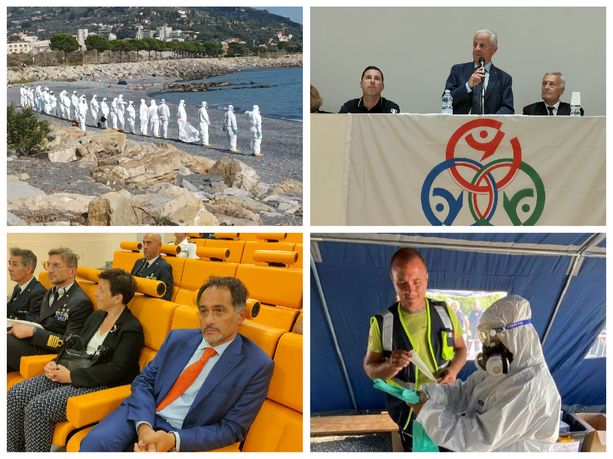 Imperia, buona la prima per l'esercitazione 'Ramogepol : "Rafforzato il sistema di protezione civile e la cooperazione tra Italia, Francia e Monaco" (foto e video) Imperia, buona la prima per l'esercitazione 'Ramogepol : "Rafforzato il sistema di protezione civile e la cooperazione tra Italia, Francia e Monaco" (foto e video)