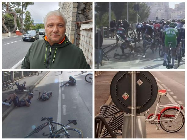 Imperia, rastrelliera fa cadere i ciclisti alla Classicissima, Gagliano: &quot;Era tutto a norma&quot;