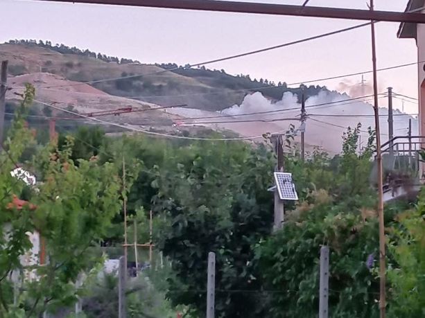 Vado, sotto controllo e domato l'incendio alla discarica di rifiuti speciali di Bossarino in fase di bonifica