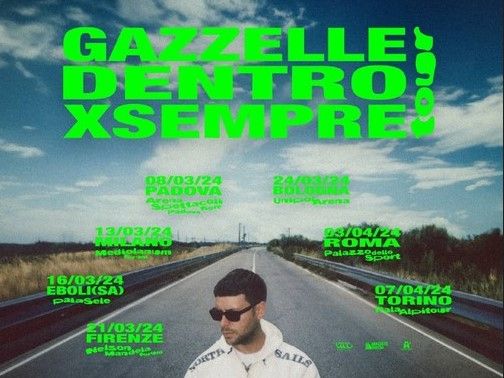 Con ‘Tutto qui’ Gazzelle va a Sanremo e da marzo il nuovo tour nei palasport italiani Con ‘Tutto qui’ Gazzelle va a Sanremo e da marzo il nuovo tour nei palasport italiani