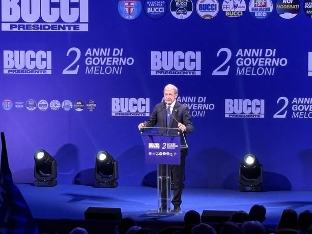Elezioni regionali, Marco Bucci chiude la campagna elettorale e sogna in grande: “La Liguria sia la più grande regione del Mediterraneo” Elezioni regionali, Marco Bucci chiude la campagna elettorale e sogna in grande: “La Liguria sia la più grande regione del Mediterraneo”