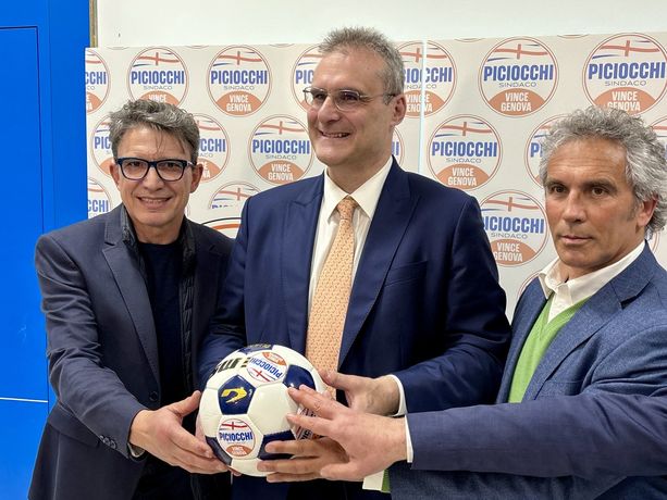 Elezioni comunali, ‘Vince Genova’ schiera Eranio e Pellegrini. Piciocchi: “Lo Stadio al Comune? Impossibile rifarlo con un mutuo di centocinquanta milioni”