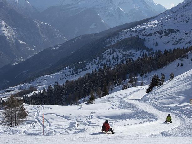 L'emozionante pista per slitte Pian Nara-Cancori