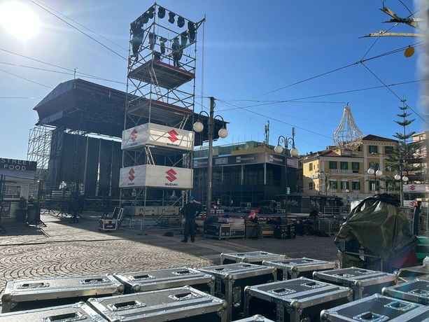 Festival di Sanremo, dopo il sopralluogo di ieri al via i lavori in piazza Colombo: cantieri dalla prossima settimana