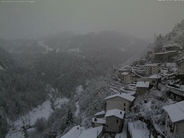 Maltempo in provincia di Imperia: Bajardo record con 135 mm di pioggia, forti venti e tanta neve nell’entroterra