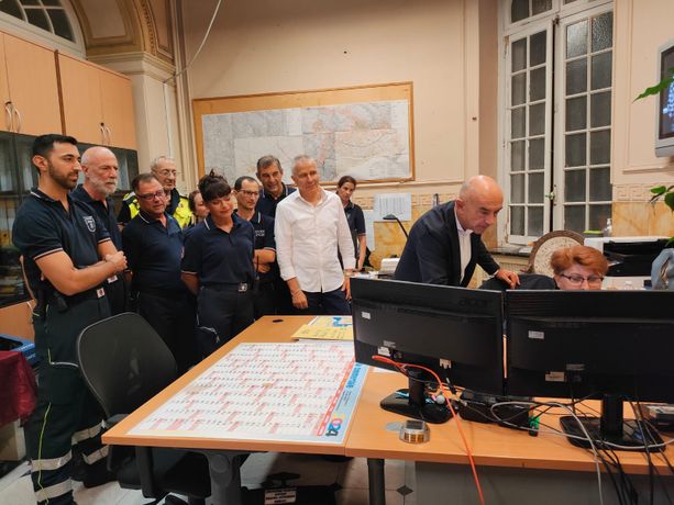 Attivo durante la notte il servizio di sicurezza per l'allerta: sindaco, Polizia e Protezione civile al lavoro