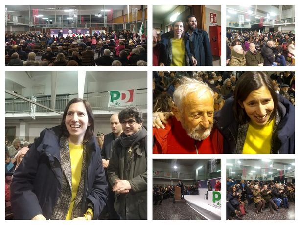 Primarie Pd, bagno di folla per Elly Schlein alla Sala Chiamata, "Nel partito c'è voglia di riscatto" (Foto e video) Primarie Pd, bagno di folla per Elly Schlein alla Sala Chiamata, "Nel partito c'è voglia di riscatto" (Foto e video)