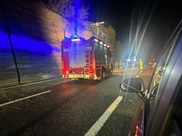 Frana sulla A10, riaperto il tratto compreso tra Celle e Varazze