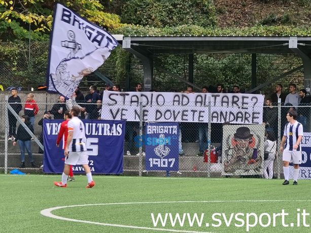 Calcio, Savona. La tifoseria non concede più credito alla società: "Stadio ad Altare? Ve ne dovete andare!"