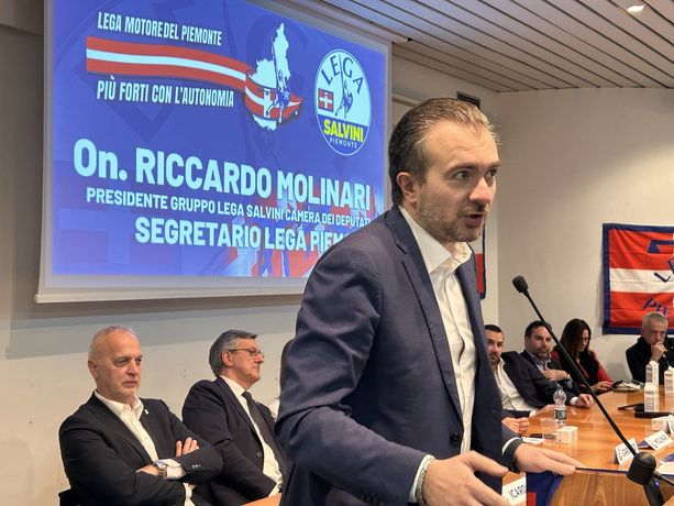 Partita da Alba la corsa della Lega per la conferma di Cirio in Regione [FOTO E VIDEO]