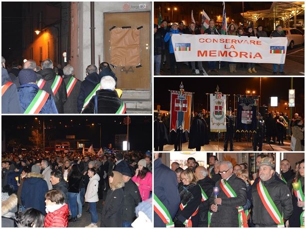 "Mondovì non ha paura del diverso": la risposta monregalese (a lume di fiaccola) all'antisemitismo (FOTO e VIDEO)