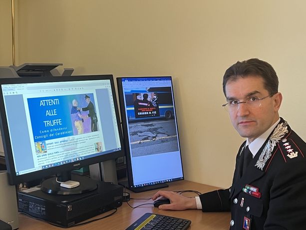 Truffe agli anziani, un reato odioso e molto diffuso in Granda, il colonnello Carubia: "I carabinieri ci sono. Chiamate il 112" Truffe agli anziani, un reato odioso e molto diffuso in Granda, il colonnello Carubia: "I carabinieri ci sono. Chiamate il 112"