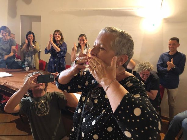 Patrizia Manassero è la prima sindaca della città di Cuneo [FOTO E VIDEO]