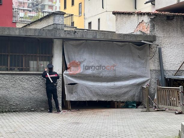 A quasi un mese dalla morte di Klaudio, stamattina il sopralluogo balistico nel garage di Vernante