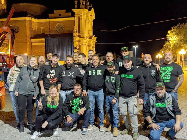 Tanta gente ma anche momenti di tensione al Motoraduno nazionale del Bisko Club di Castelrosso