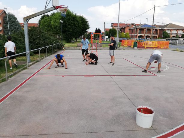 I Giovani Democratici di None presentano i risultati dei primi lavori al parco di via Amerano [FOTO]