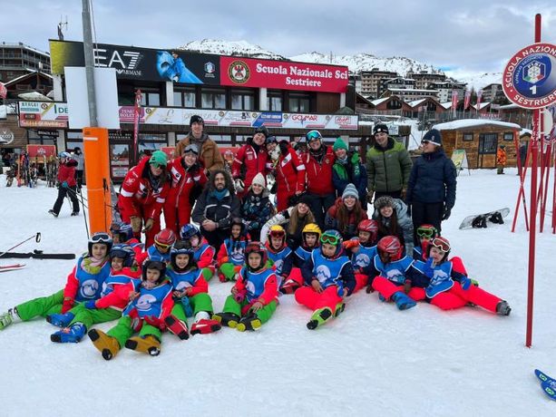 Da Torino a Sestriere per ‘Sciare per sorridere’ nel nome di ‘Totta’