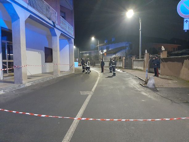Grossa fuga di gas in via Virle a Vigone  [FOTO]